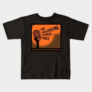 The Philadelphia Sports Table Microphone Kids T-Shirt